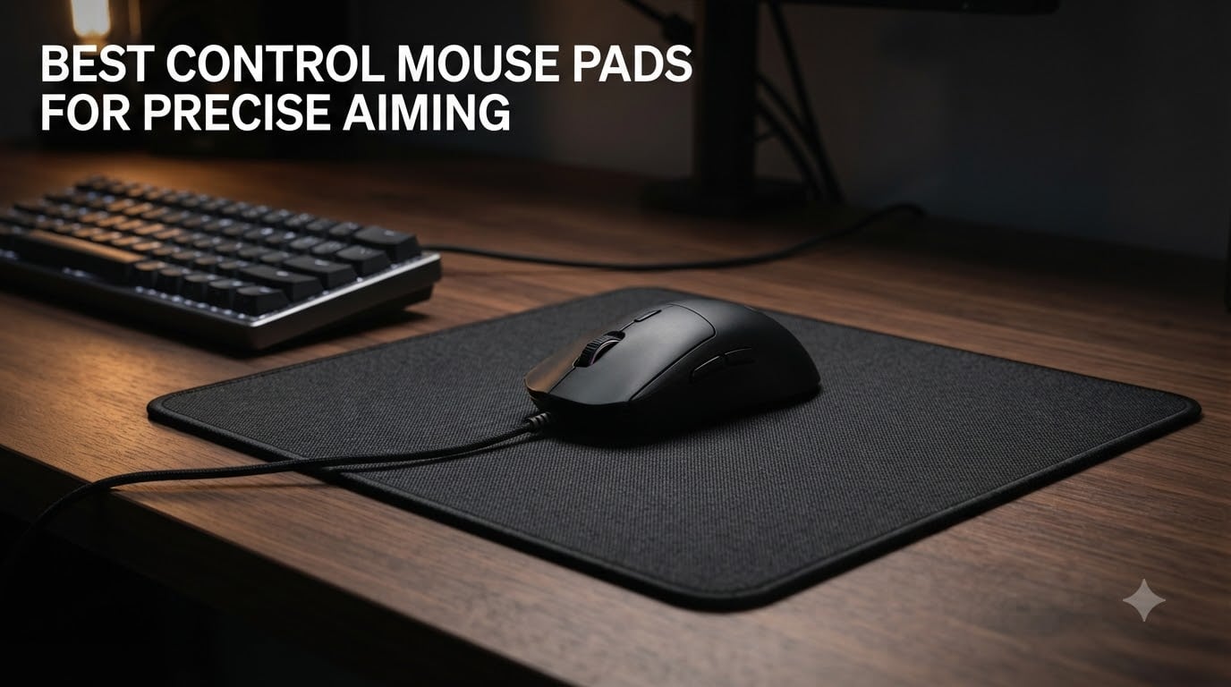 Best control mouse pads for precise aiming