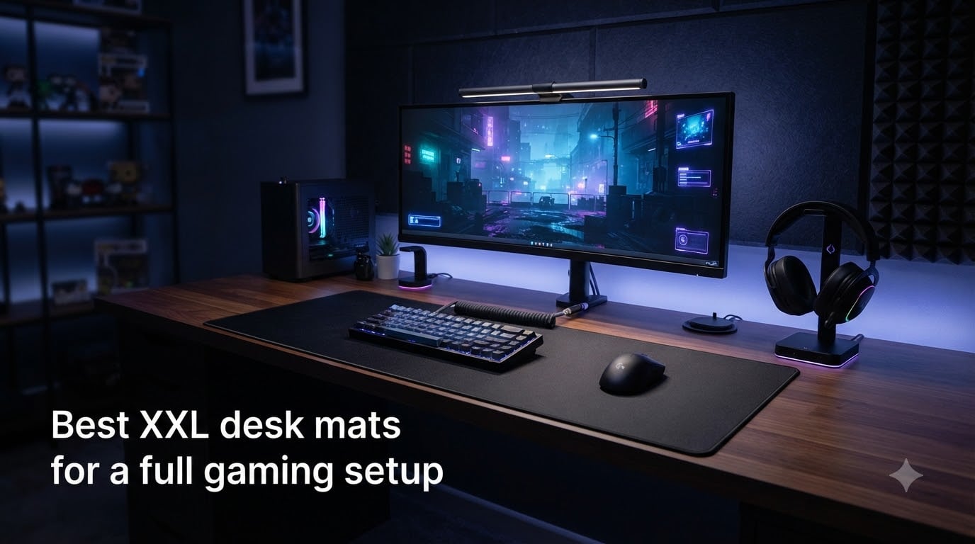 Best XXL desk mats for a full gaming setup