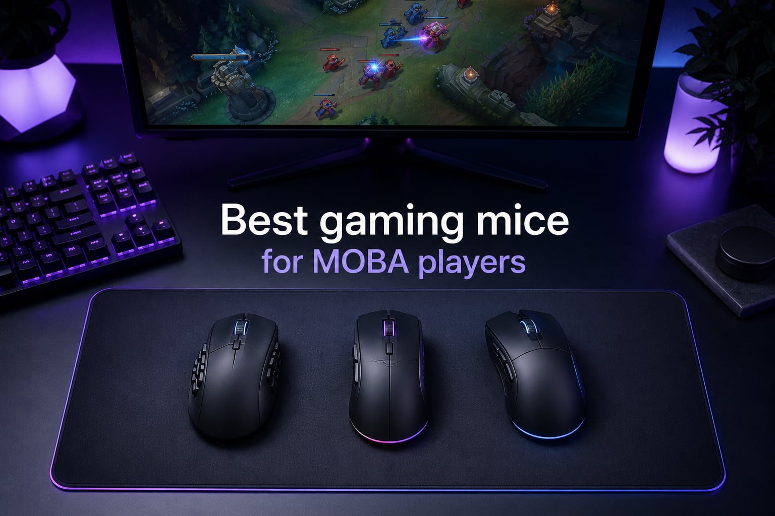 Best gaming mice for MOBA players