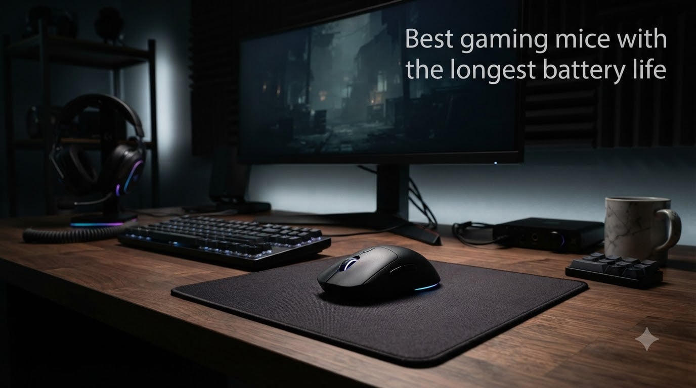 Best gaming mice with the longest battery life