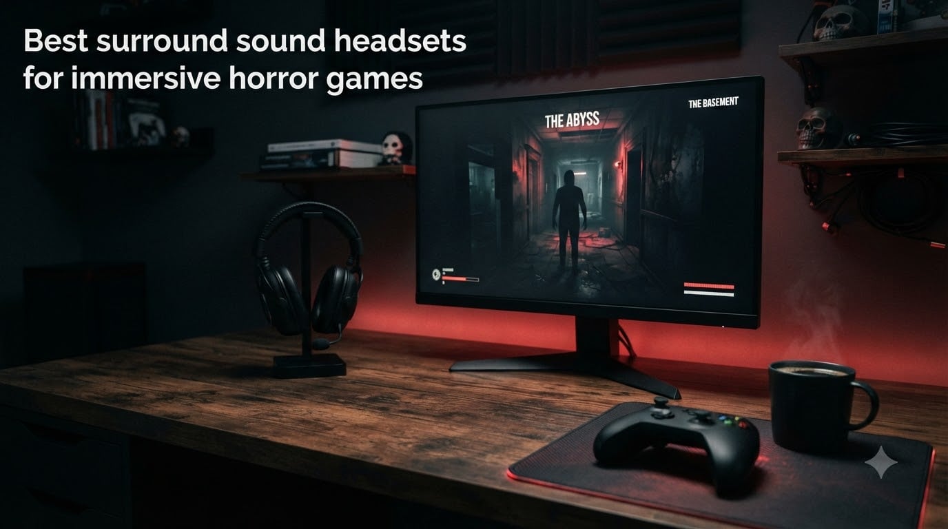 Best surround sound headsets for immersive horror games