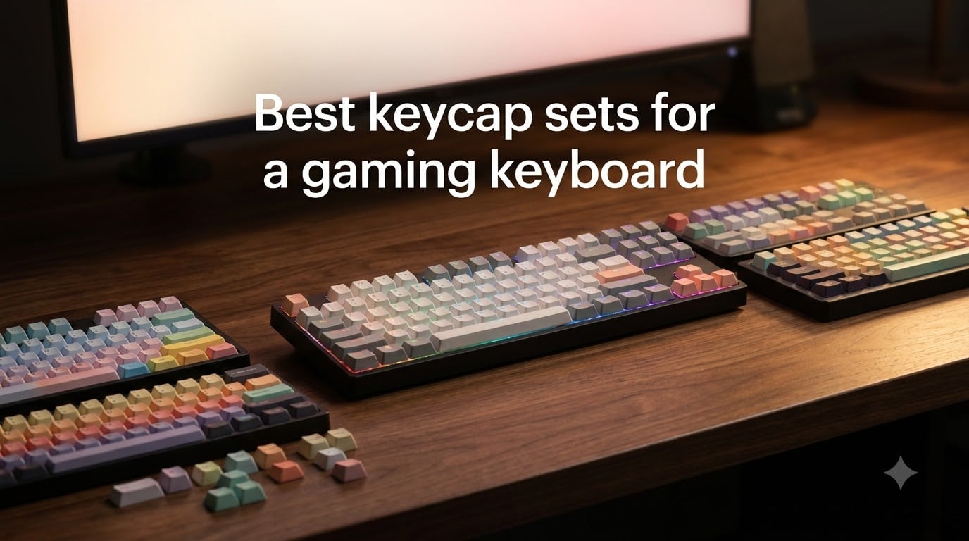 Best keycap sets for a gaming keyboard