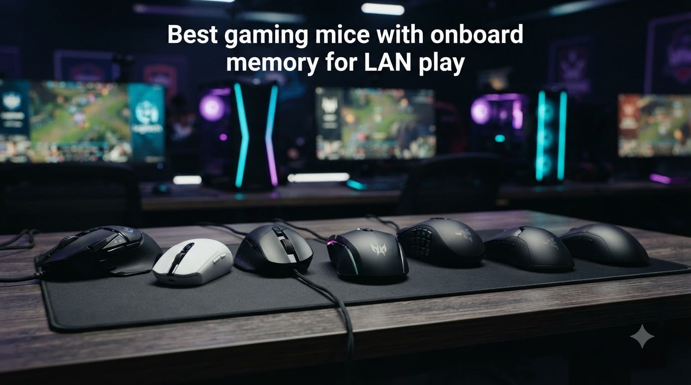 Best gaming mice with onboard memory for LAN play