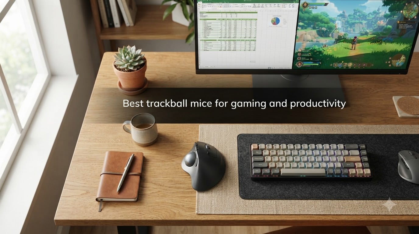 Best trackball mice for gaming and productivity
