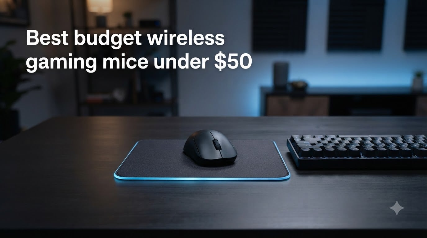 Best budget wireless gaming mice under $50