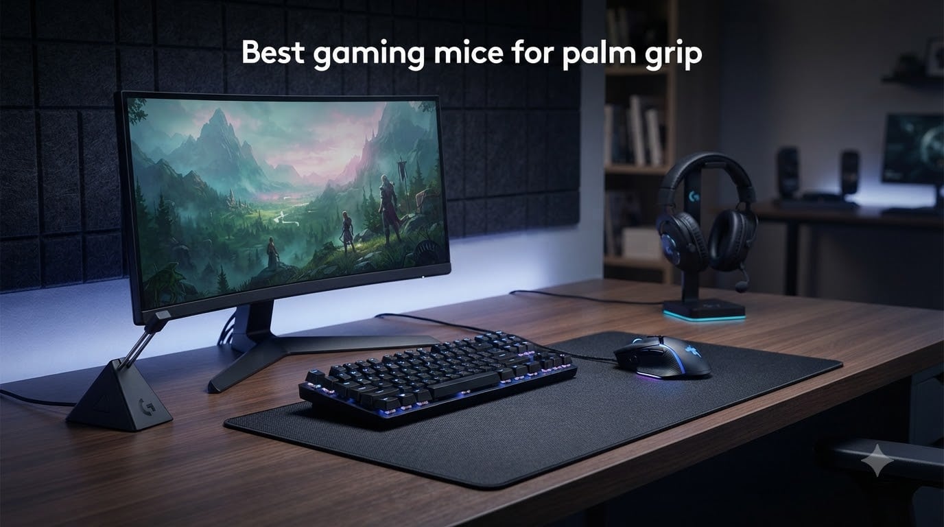 Best gaming mice for palm grip
