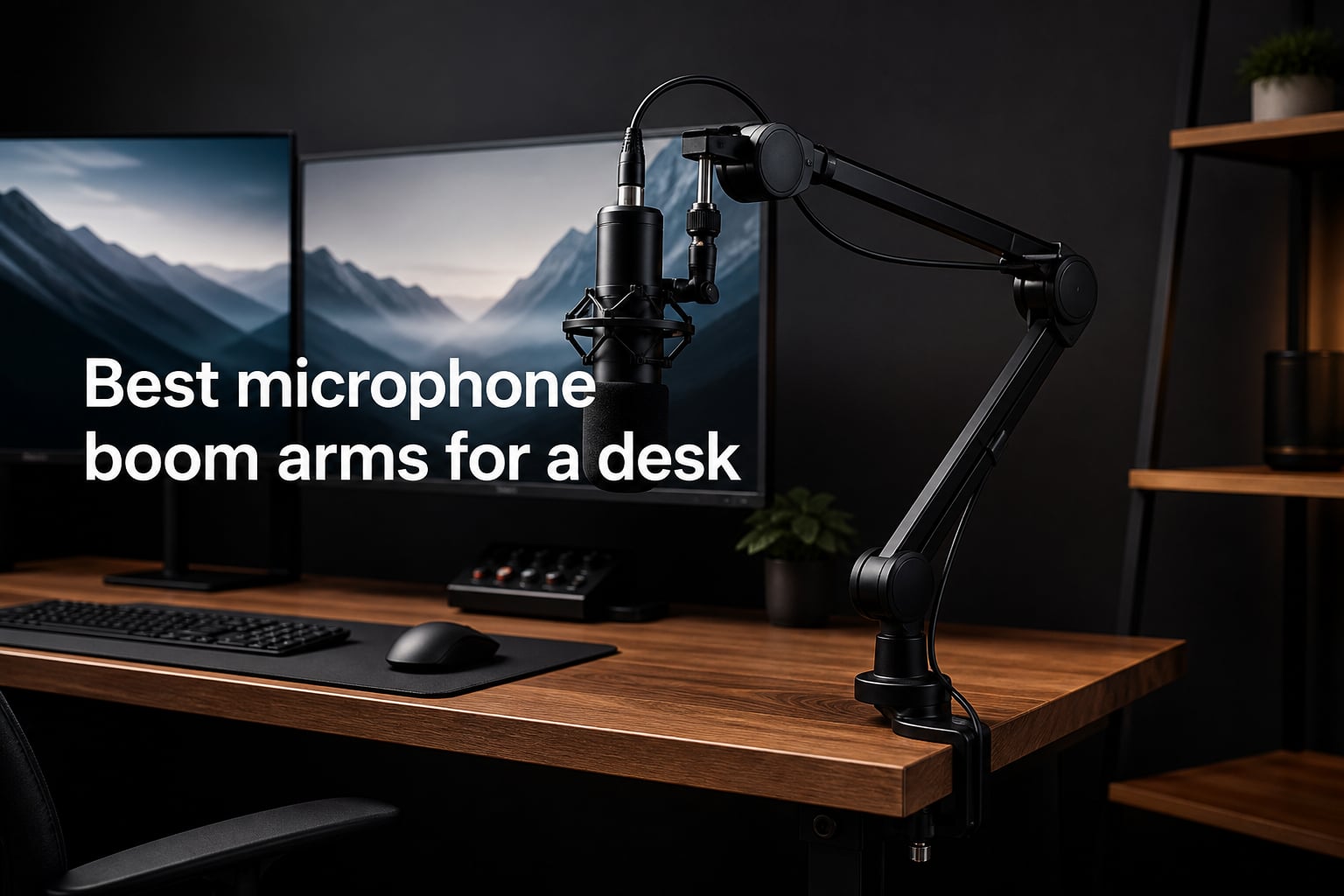 Best microphone boom arms for a desk