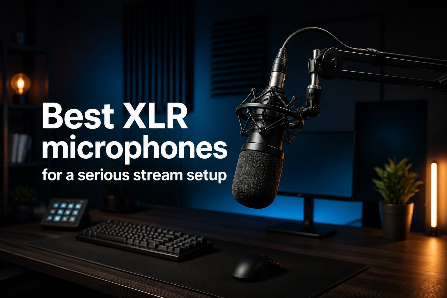 Best XLR microphones for a serious stream setup