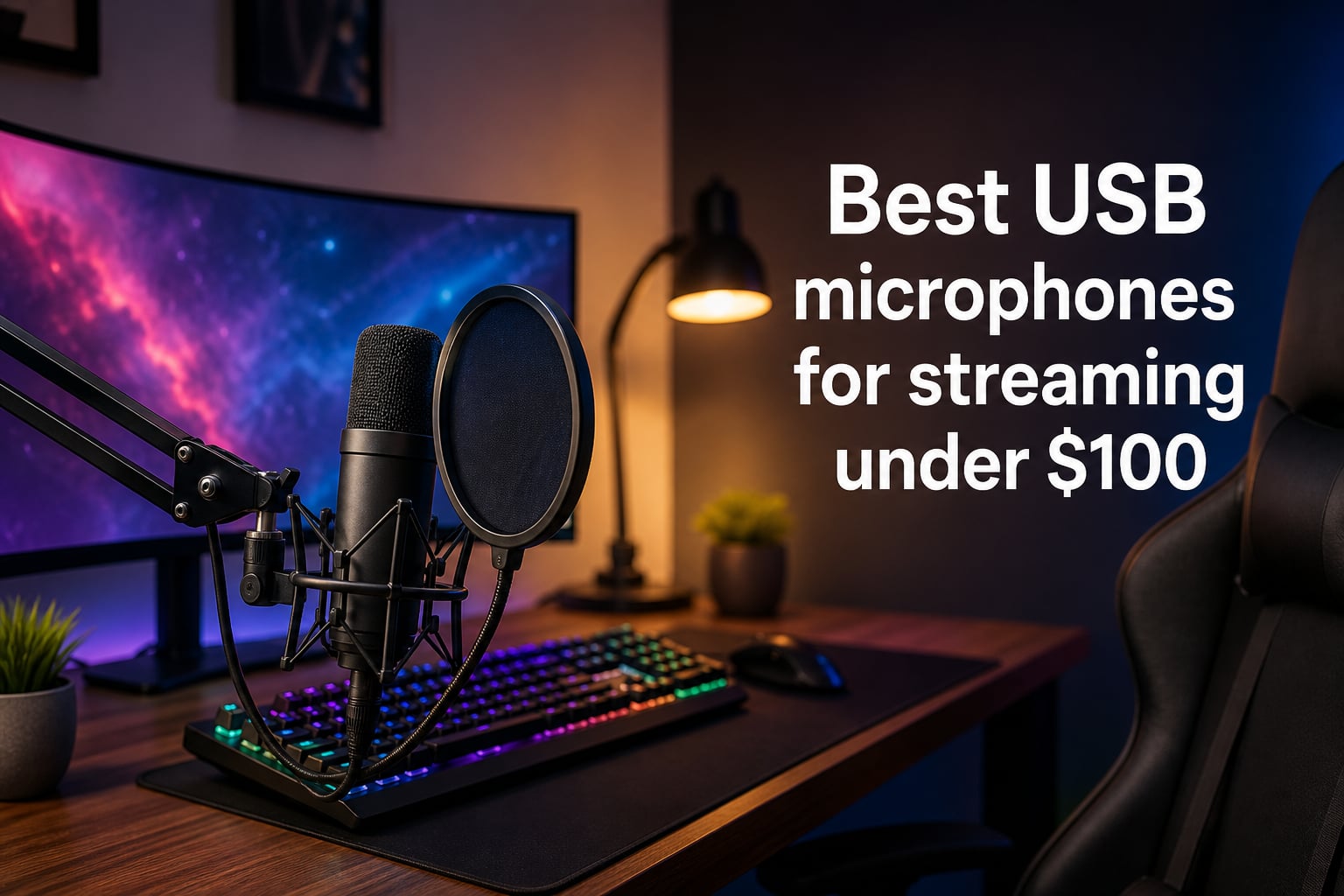 Best USB microphones for streaming under $100