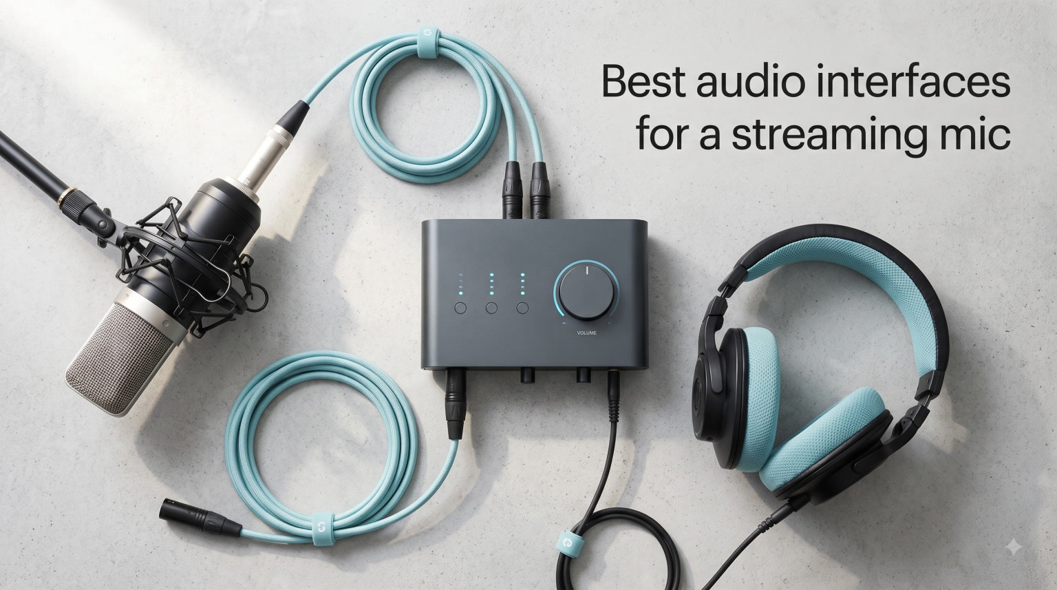 Best audio interfaces for a streaming mic