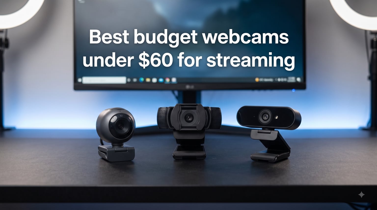 Best budget webcams under $60 for streaming