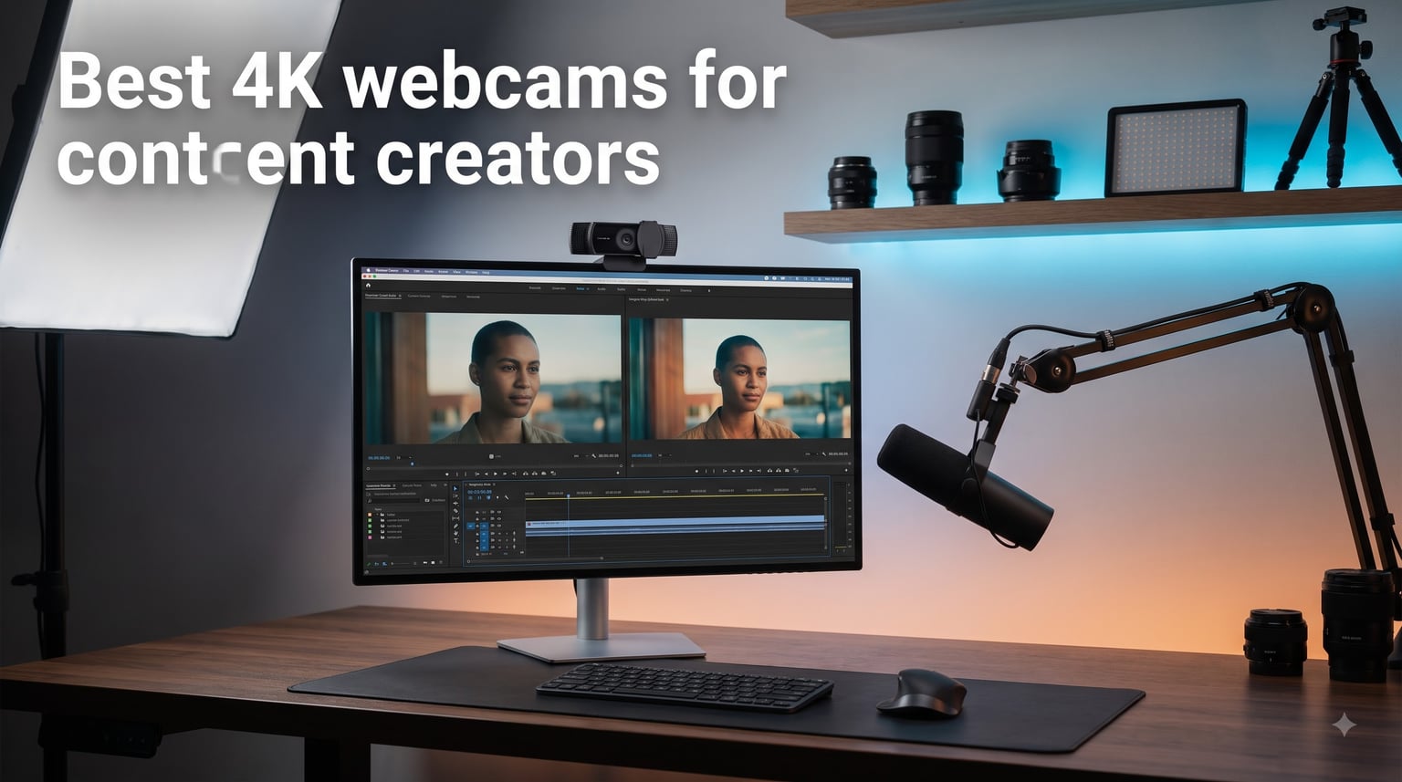 Best 4K webcams for content creators