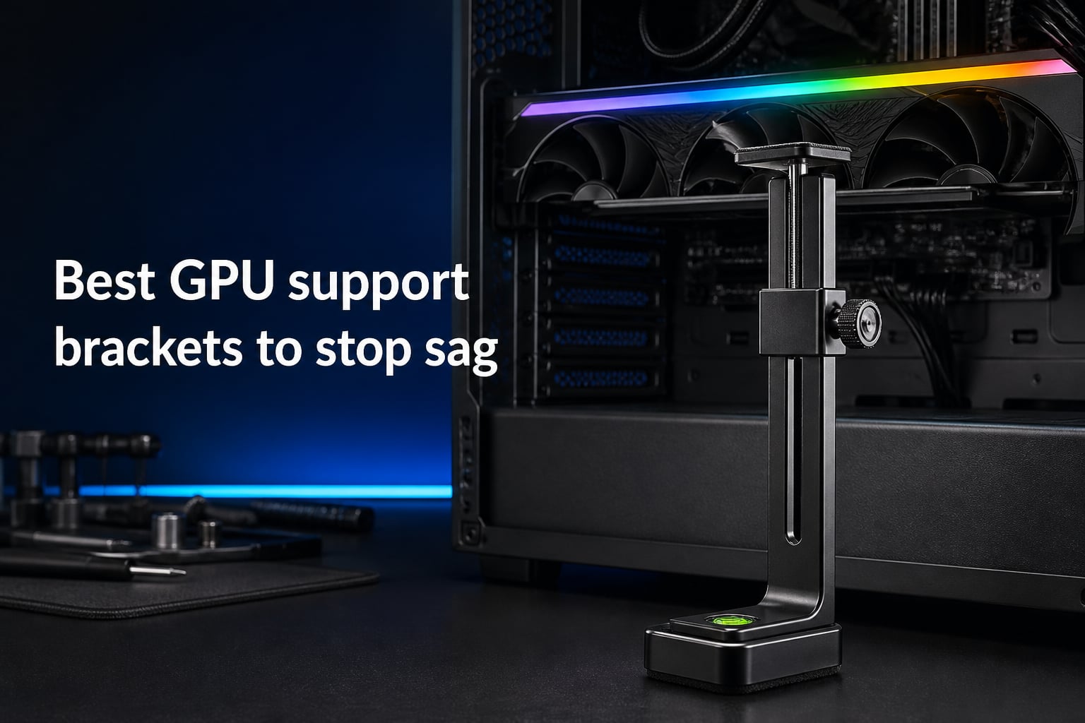 Best GPU support brackets to stop sag