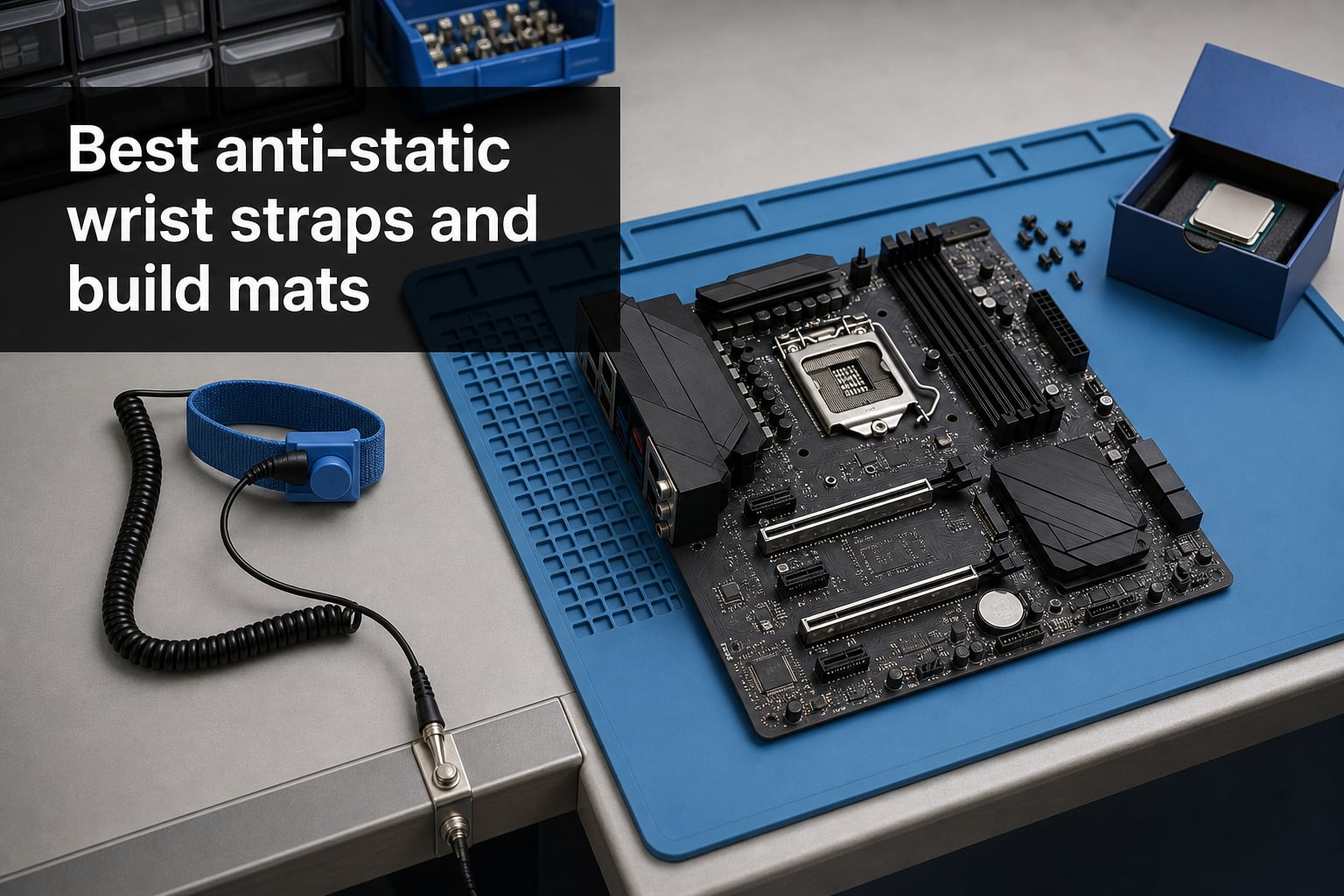 Best anti-static wrist straps and build mats