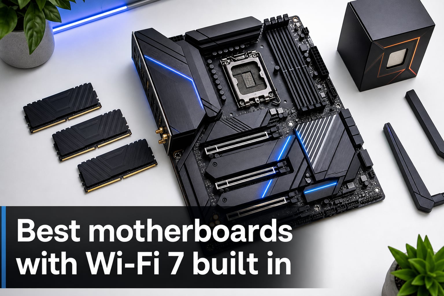 Best motherboards with Wi-Fi 7 built in