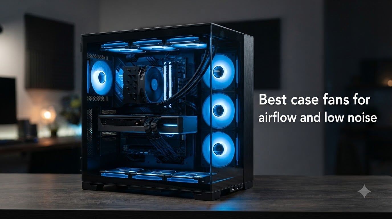 Best case fans for airflow and low noise