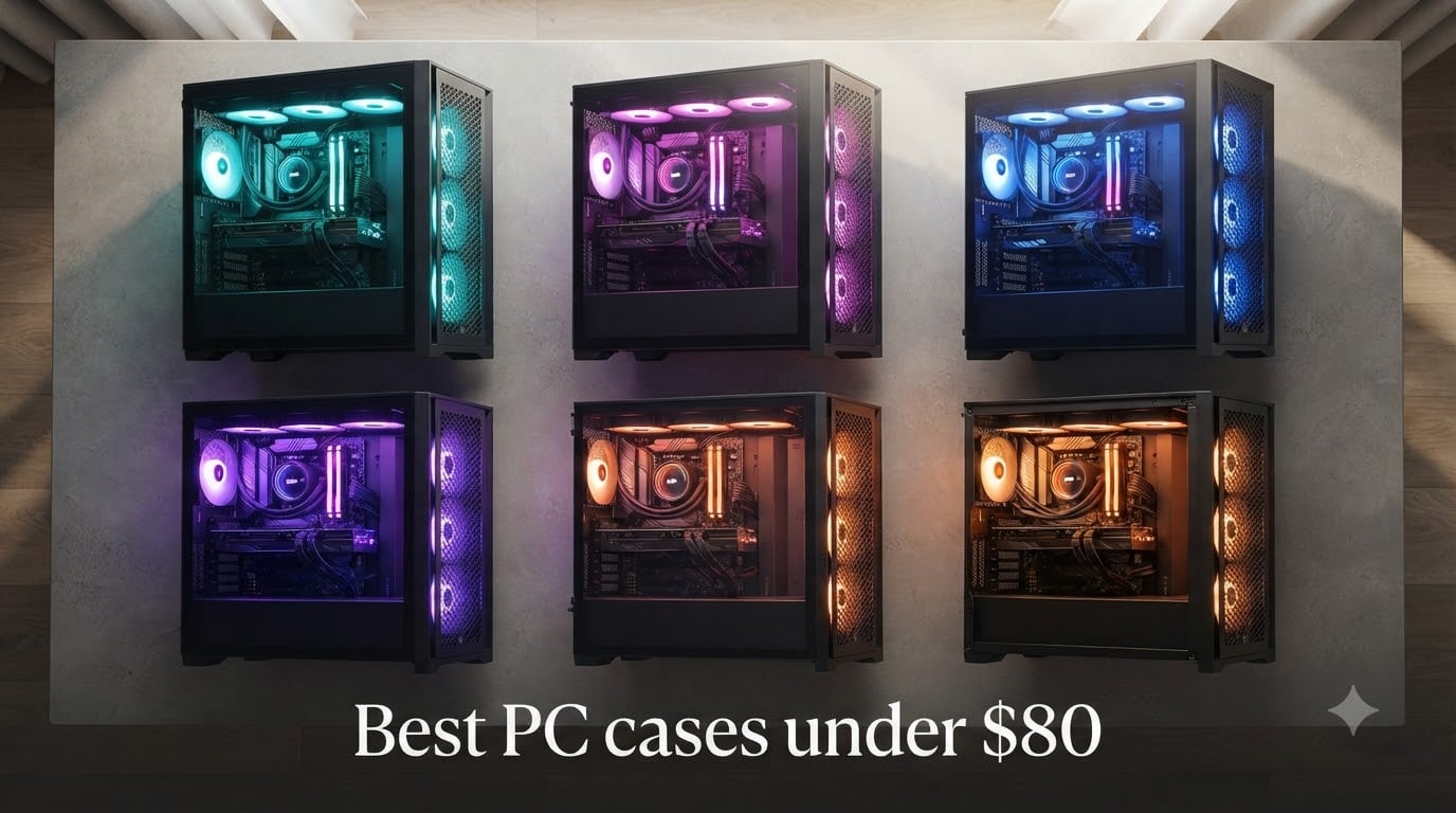Best PC cases under $80