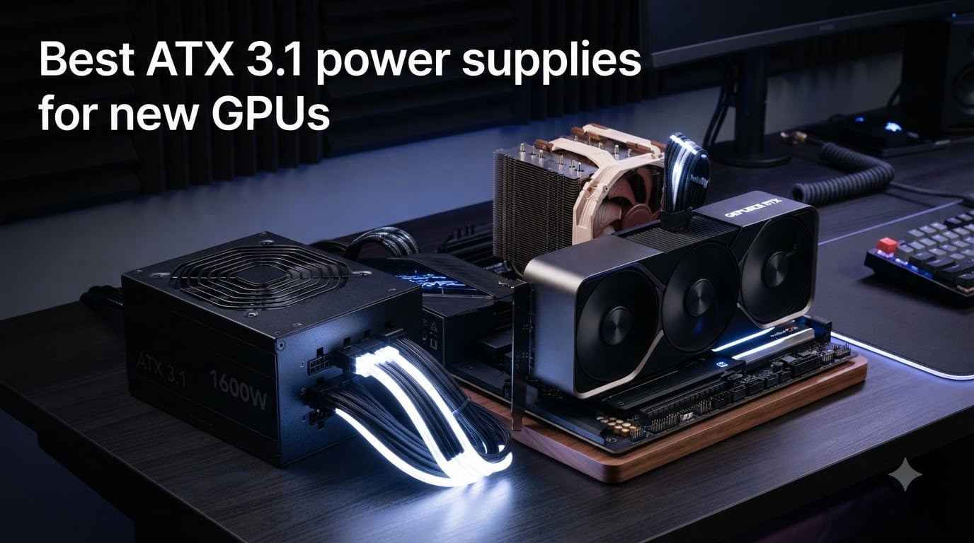 Best ATX 3.1 power supplies for new GPUs