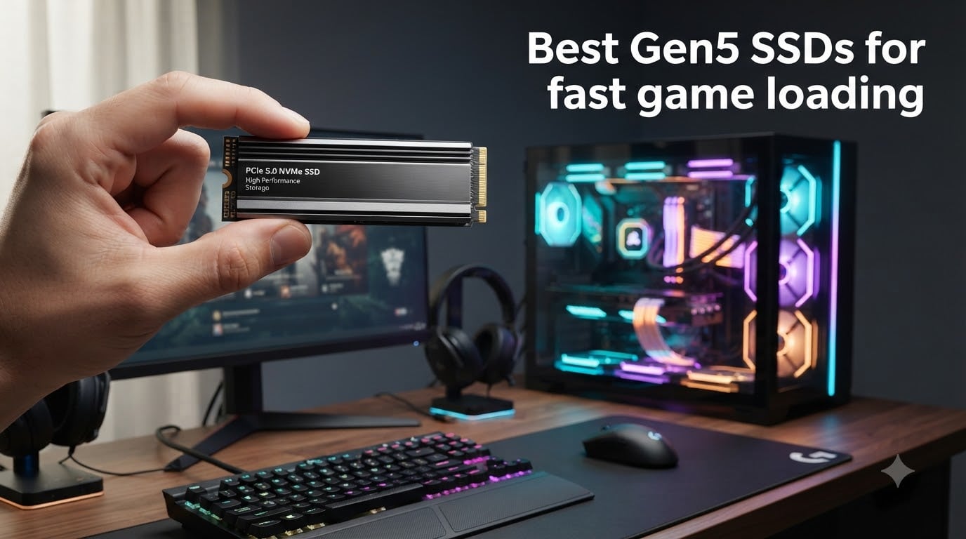 Best Gen5 SSDs for fast game loading