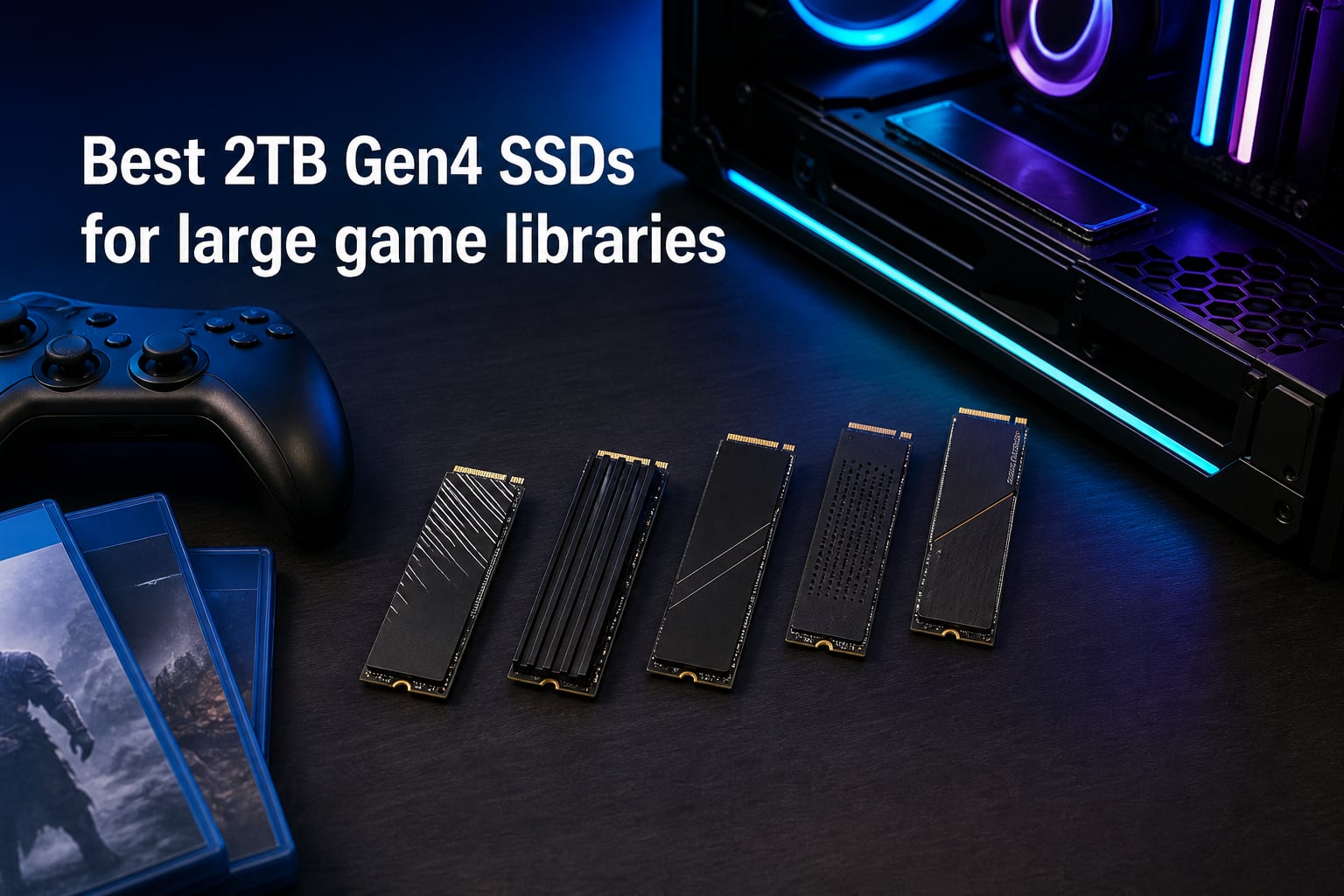 Best 2TB Gen4 SSDs for large game libraries