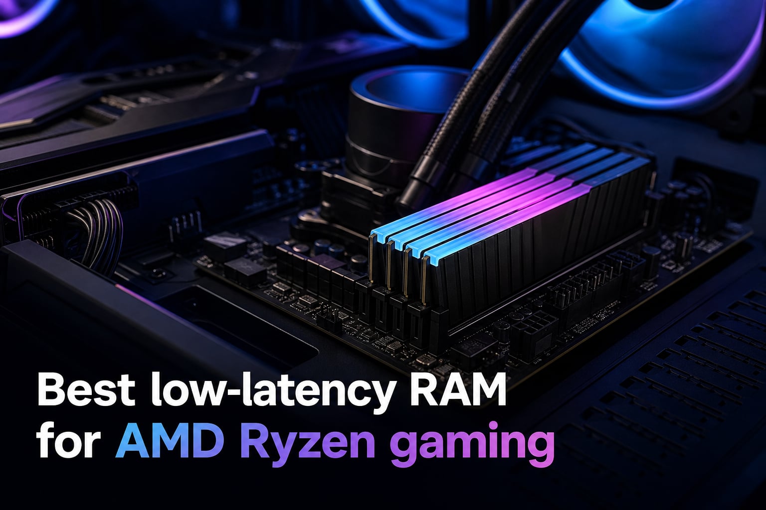 Best low-latency RAM for AMD Ryzen gaming