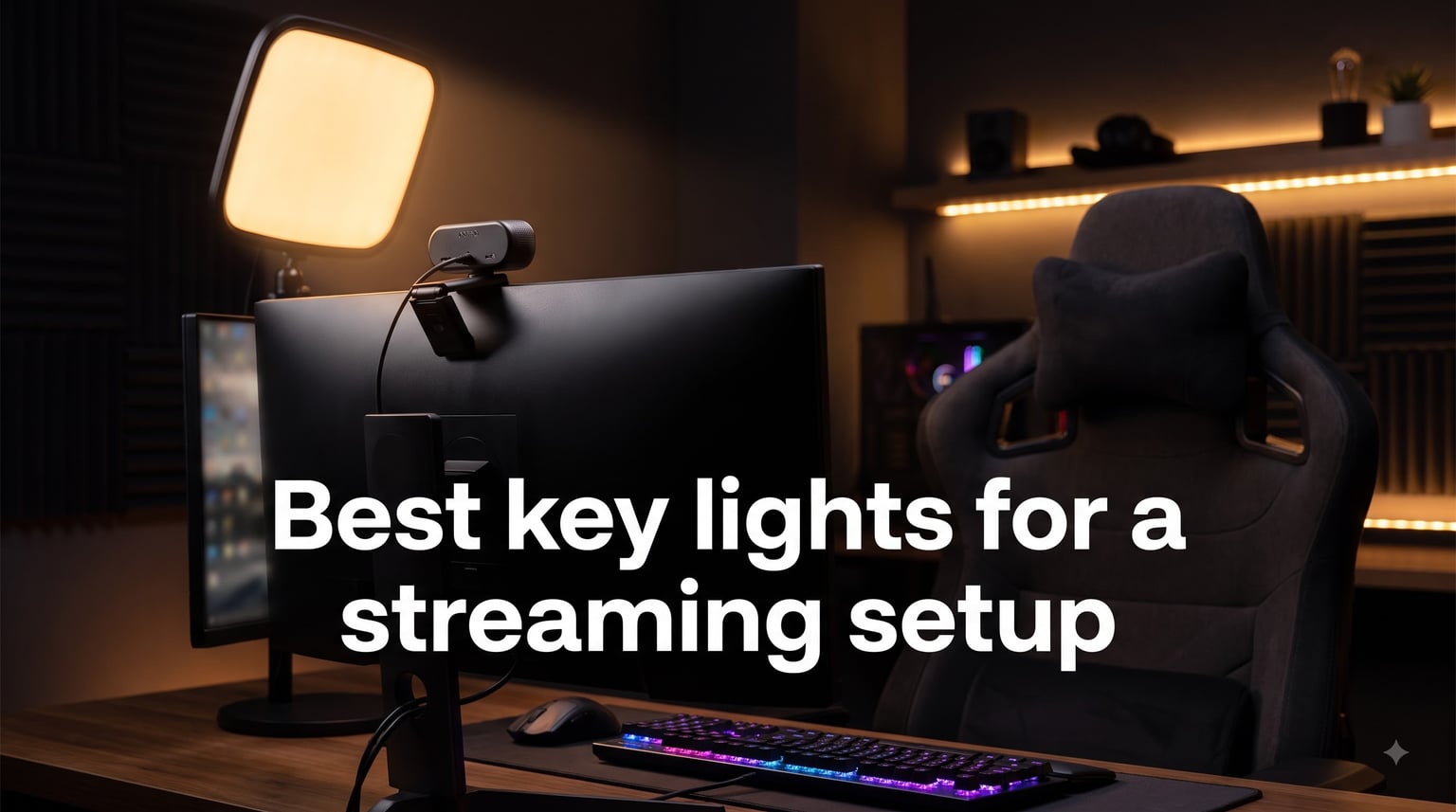 Best key lights for a streaming setup