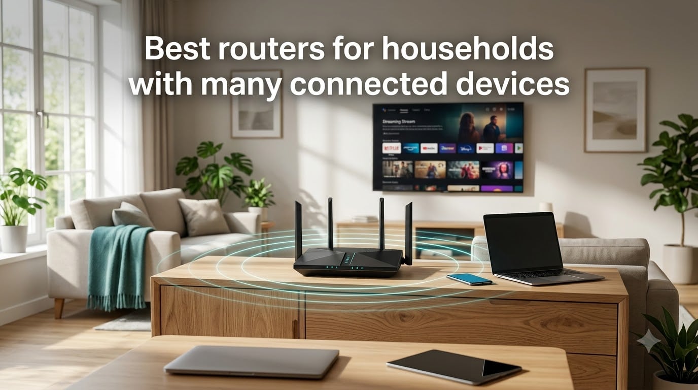 Best routers for households with many connected devices