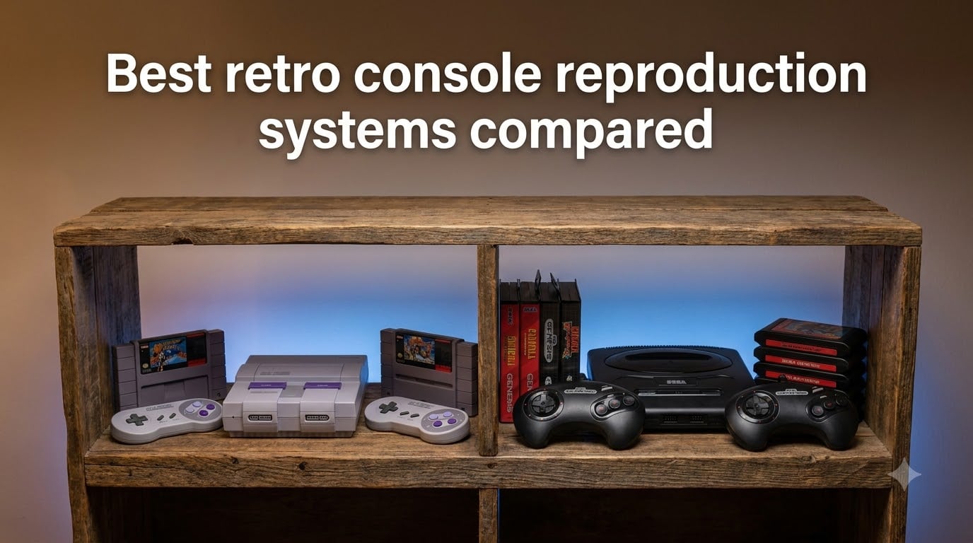 Best retro console reproduction systems compared