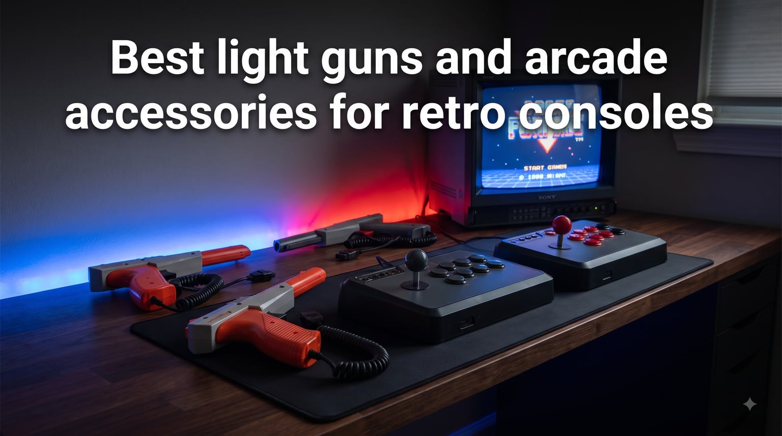 Best light guns and arcade accessories for retro consoles