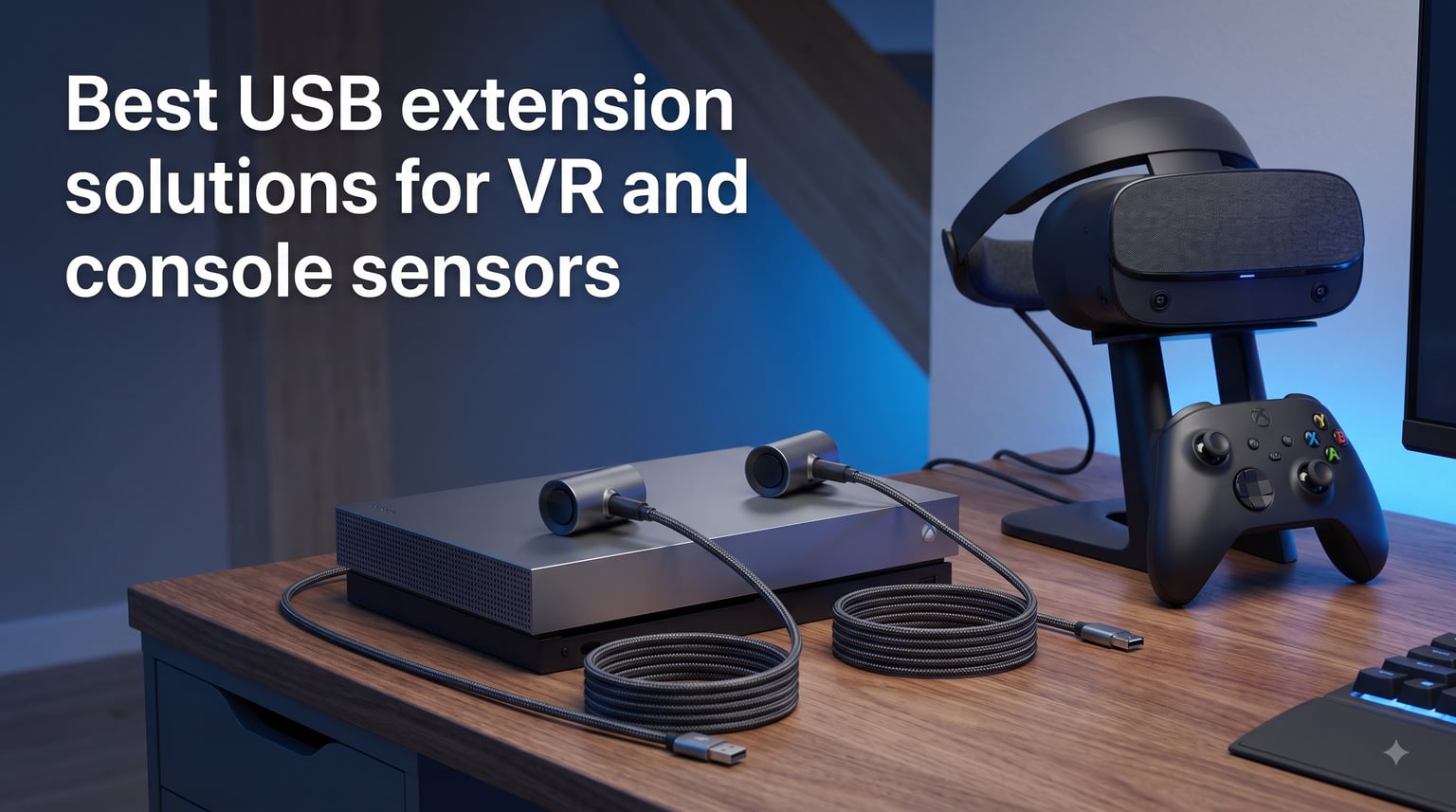Best USB extension solutions for VR and console sensors
