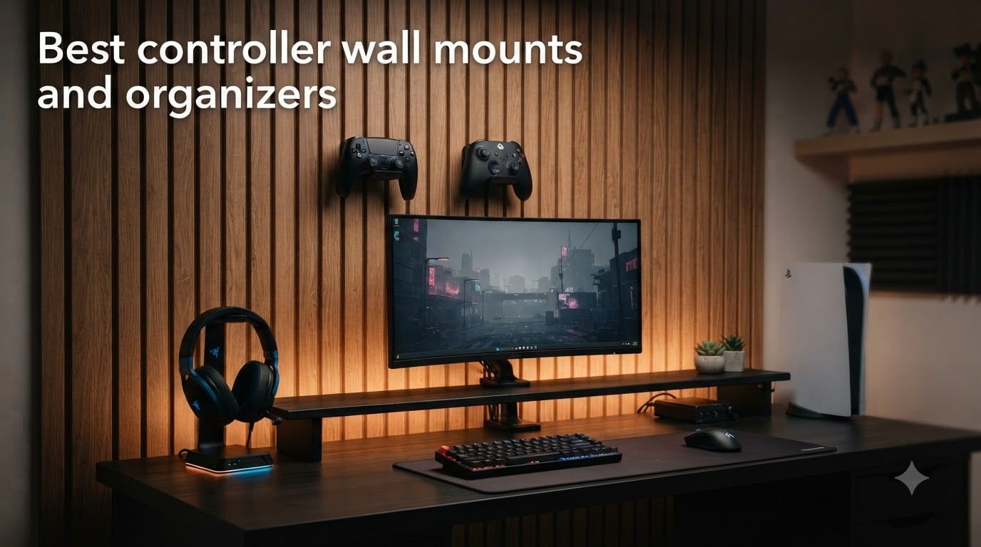 Best controller wall mounts and organizers