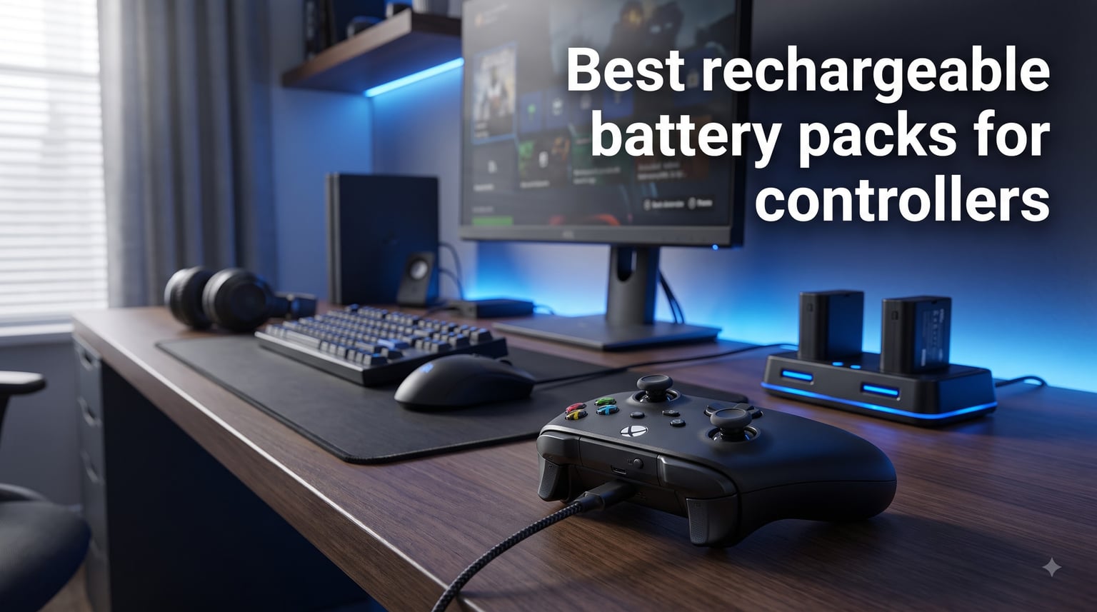 Best rechargeable battery packs for controllers