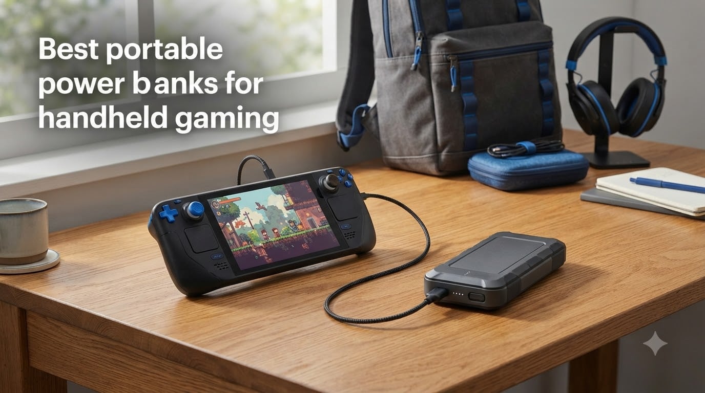 Best portable power banks for handheld gaming