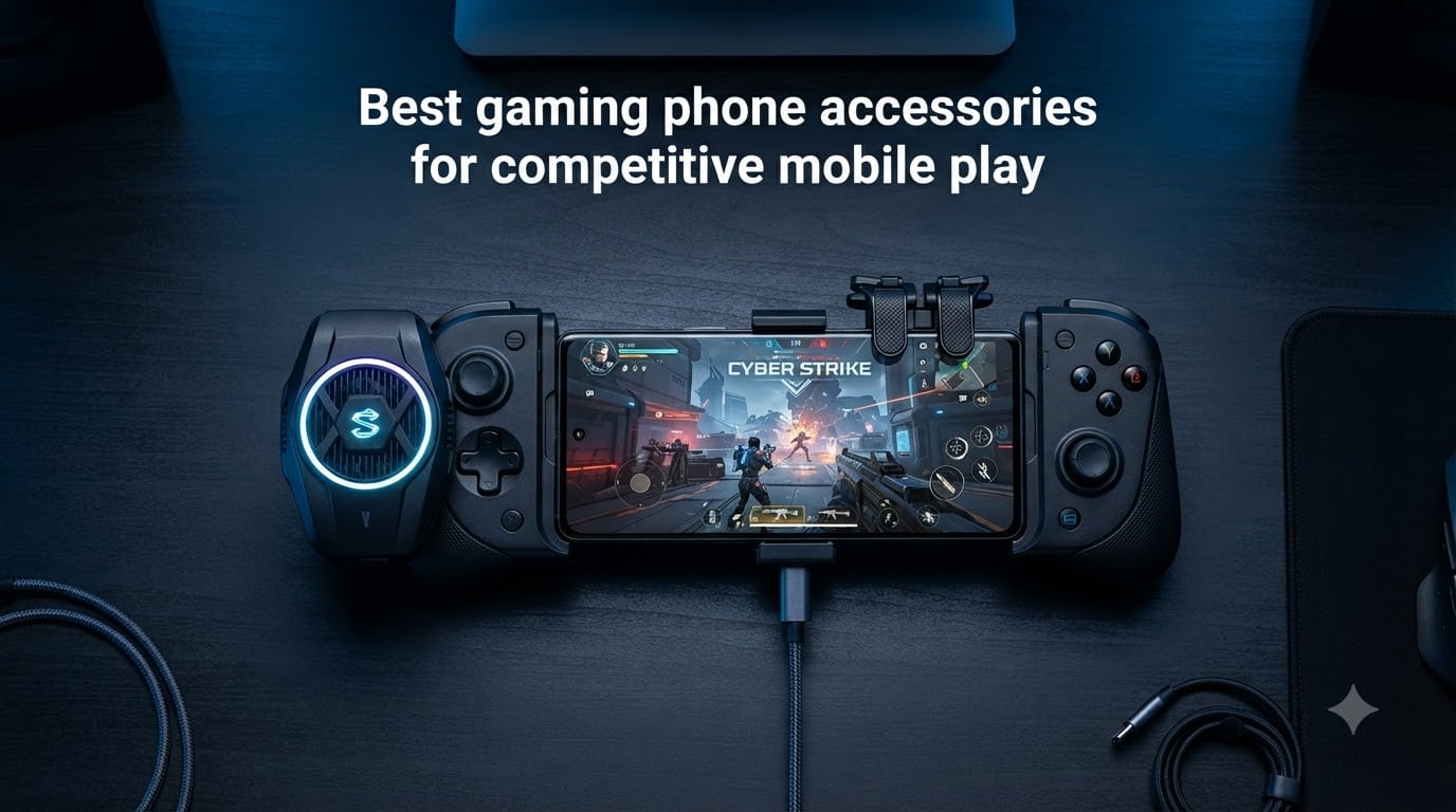Best gaming phone accessories for competitive mobile play