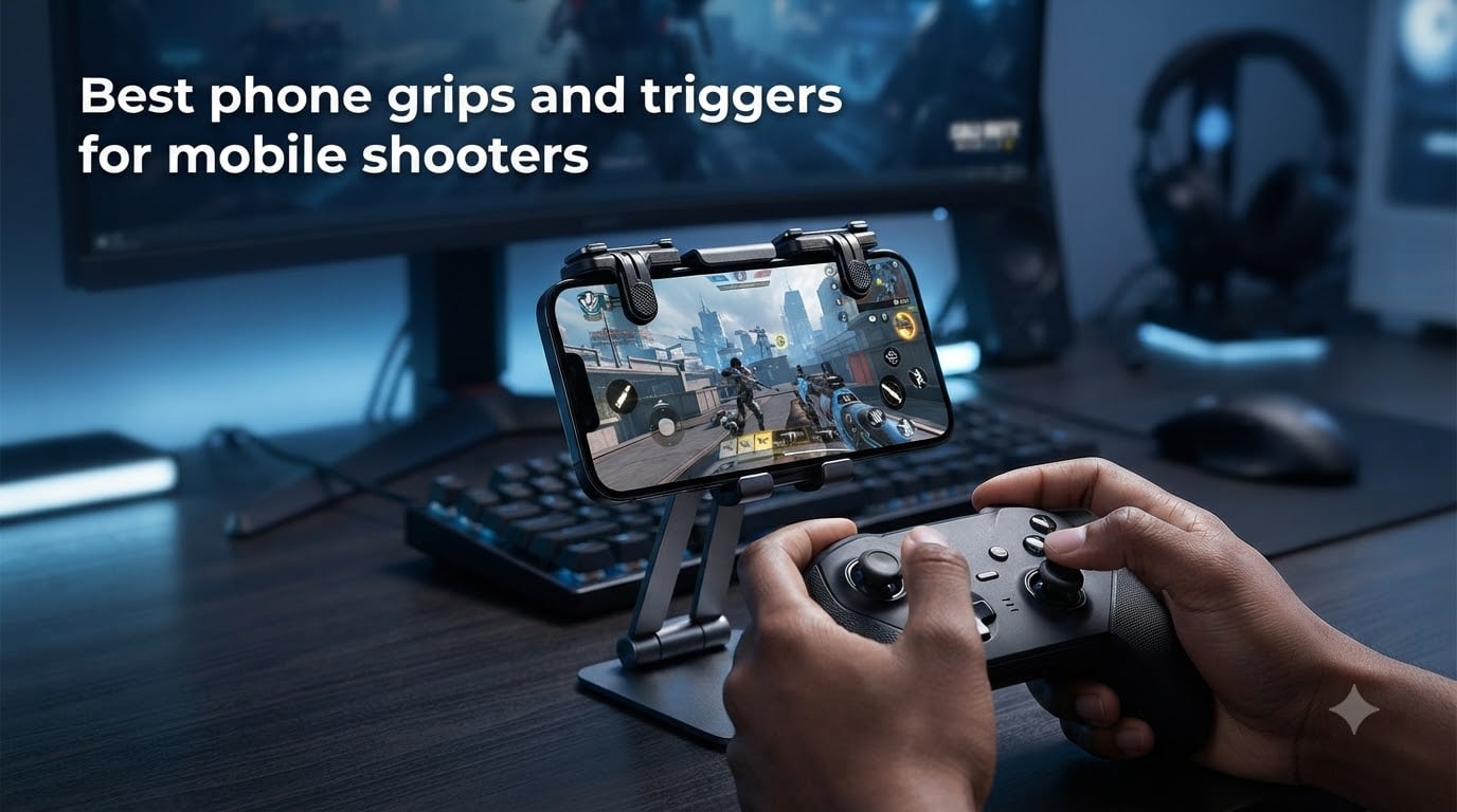 Best phone grips and triggers for mobile shooters