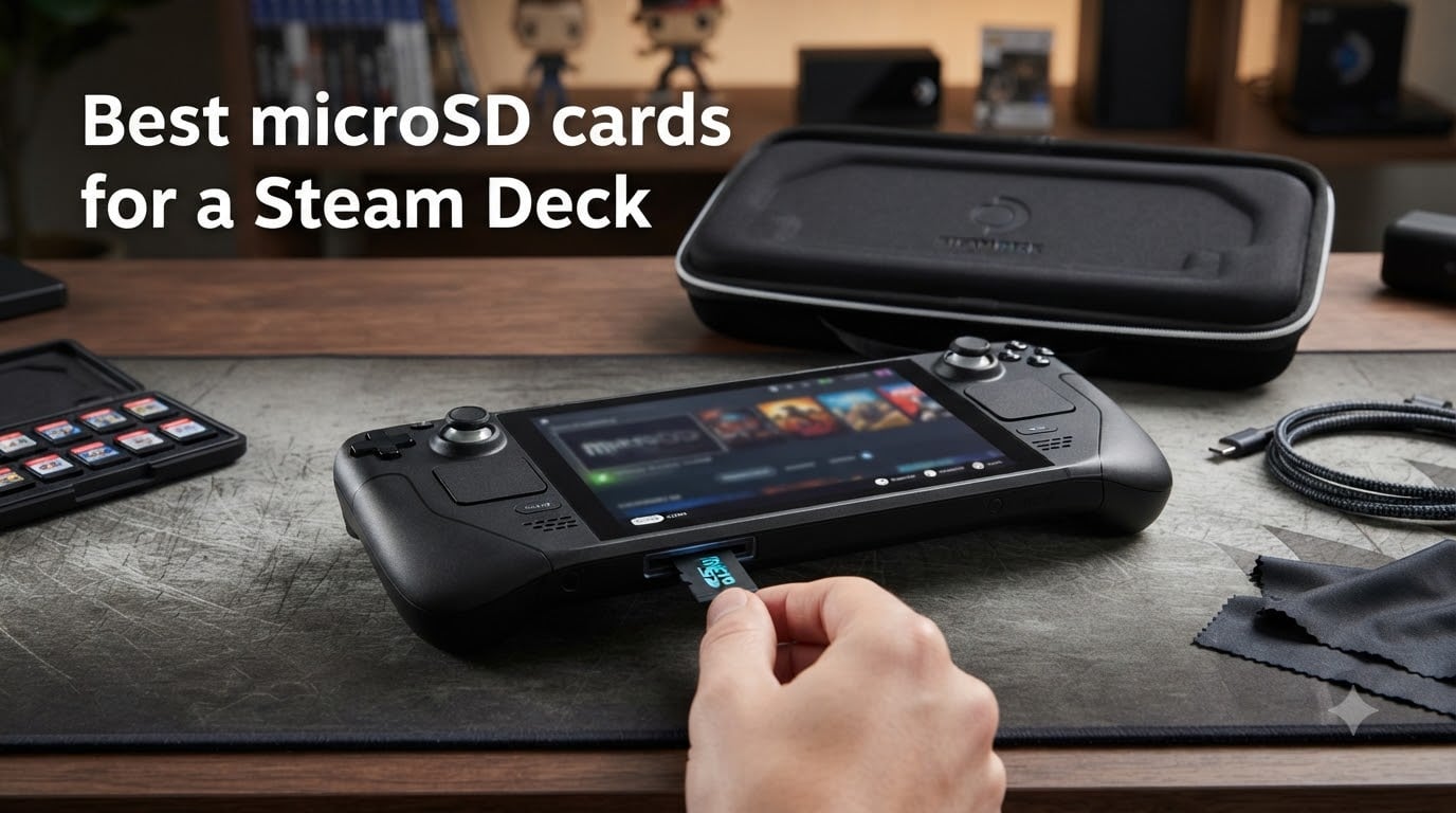 Best microSD cards for a Steam Deck