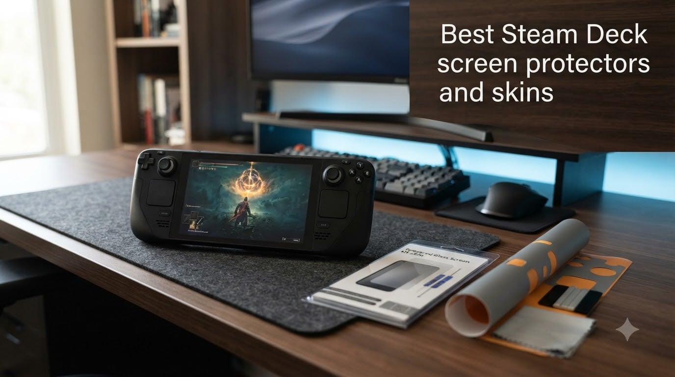 Best Steam Deck screen protectors and skins