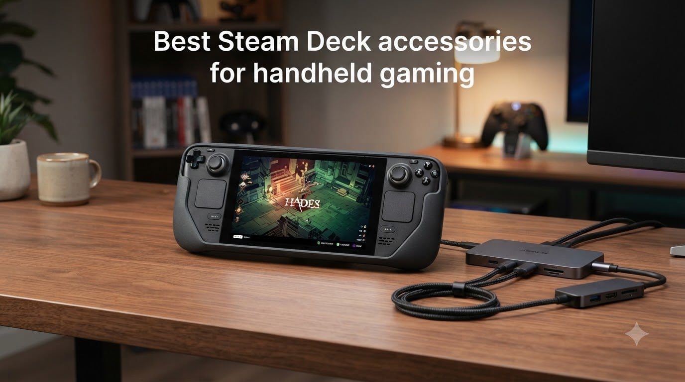 Best Steam Deck accessories for handheld gaming