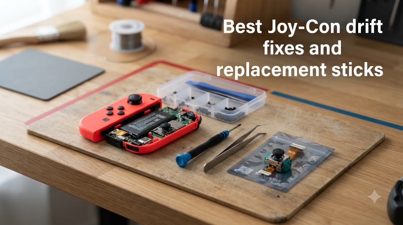 Best Joy-Con drift fixes and replacement sticks