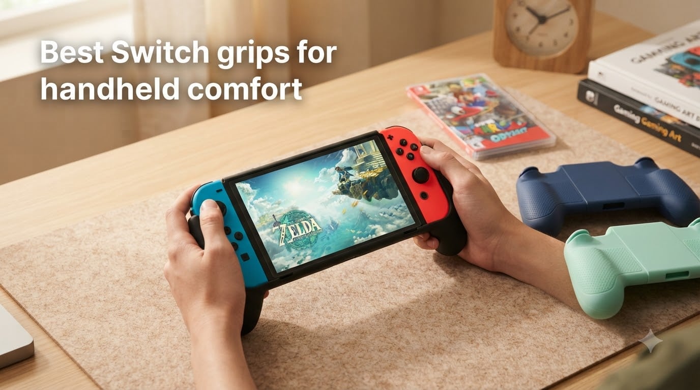 Best Switch grips for handheld comfort