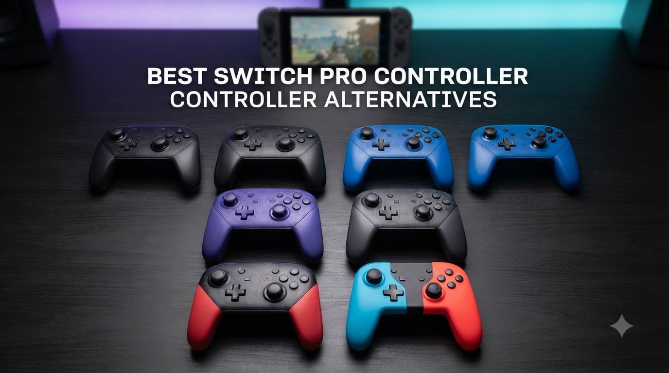 Best Switch pro controller alternatives