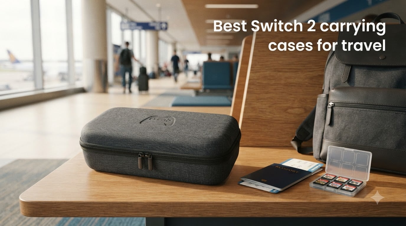 Best Switch 2 carrying cases for travel