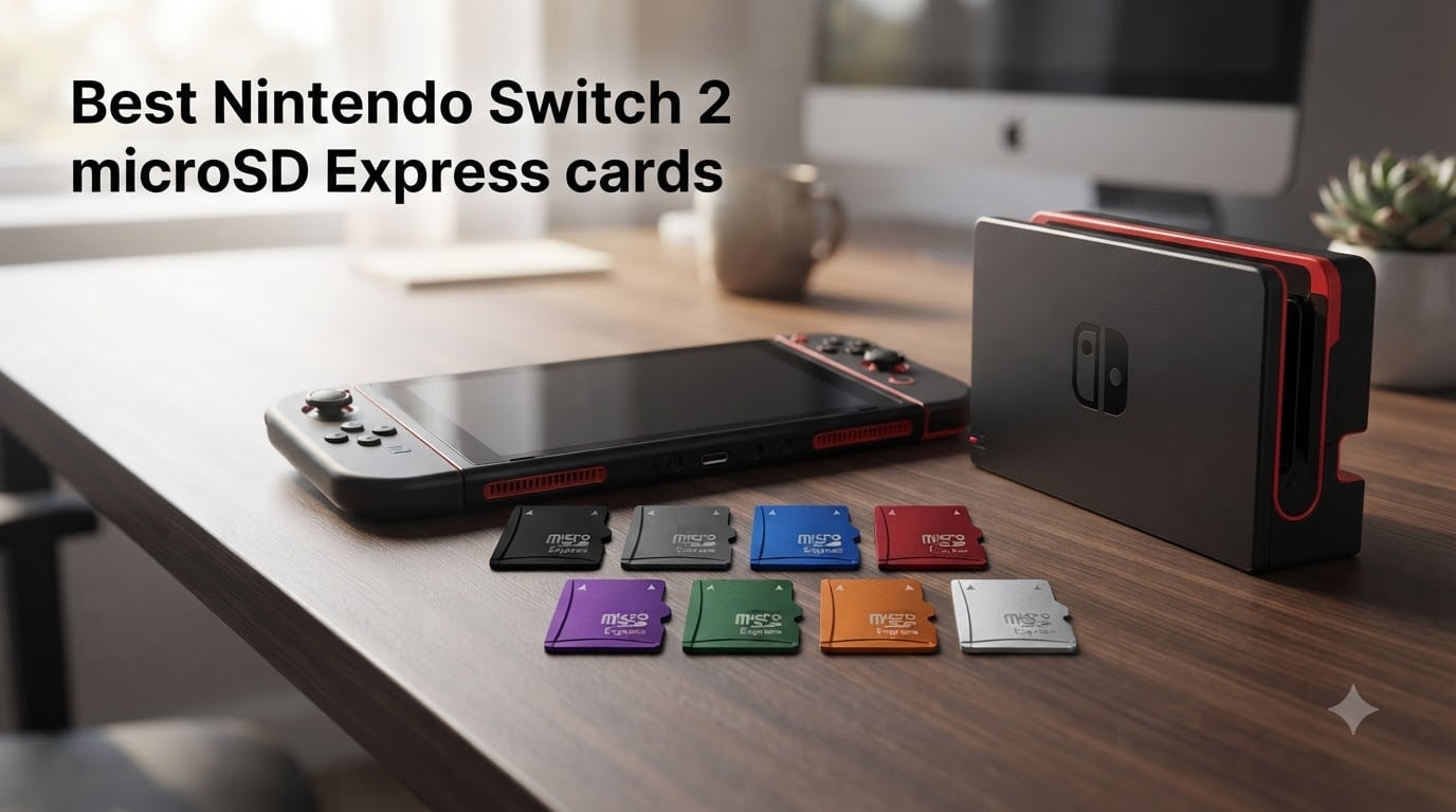 Best Nintendo Switch 2 microSD Express cards