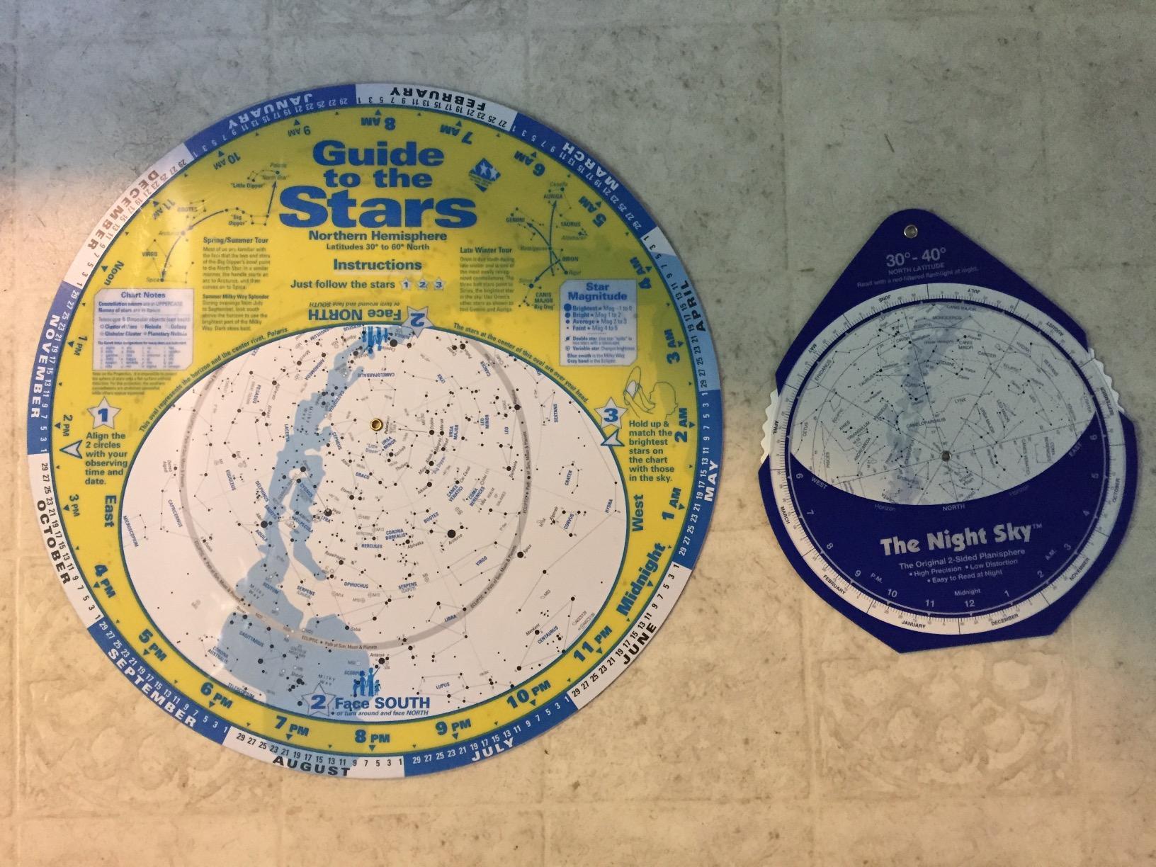 The Night Sky 30°-40° (Large; North Latitude) customer photo 2