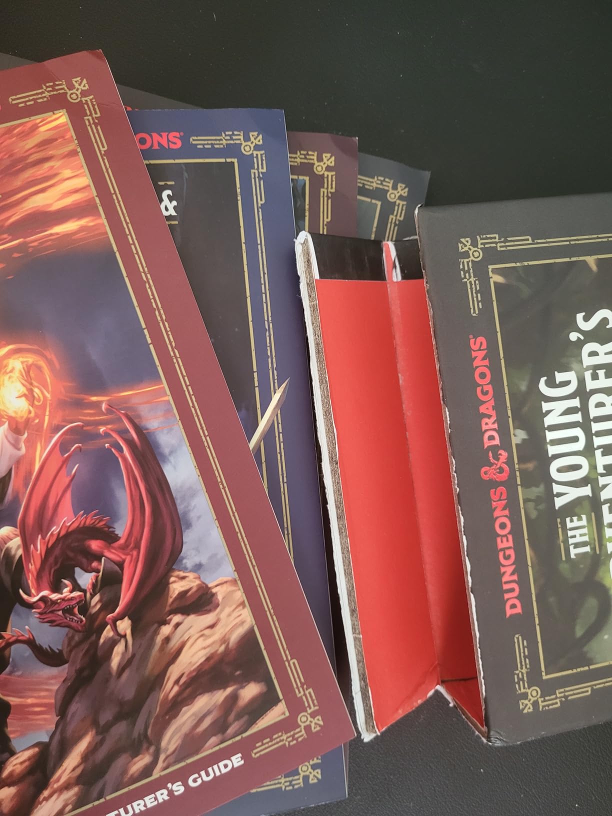 The Young Adventurer's Collection Box Set 1 [Dungeons & Dragons 4 Books]: Monsters & Creatures, Warriors & Weapons, Dungeons & Tombs, and Wizards & ... & Dragons Young Adventurer's Guides) customer photo 2