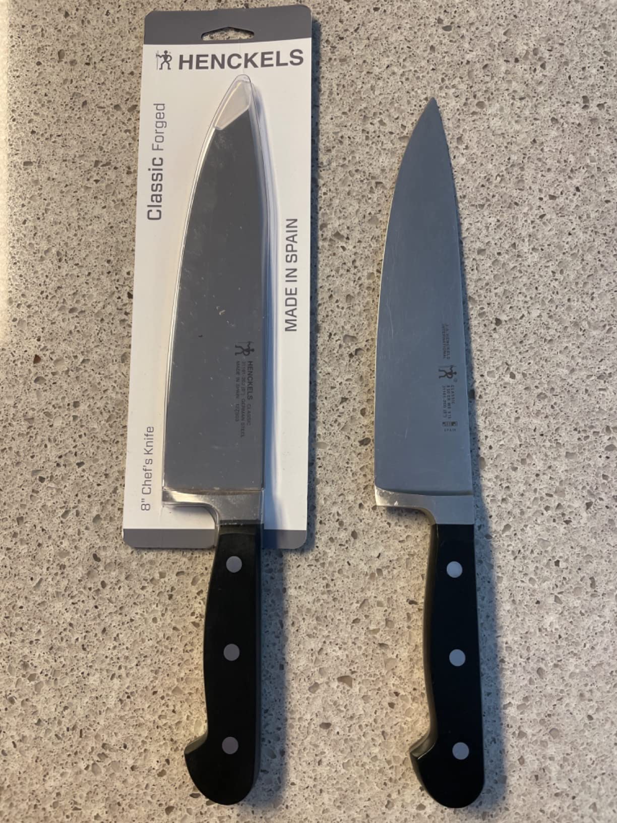 HENCKELS Classic 8-Inch Chef Knife, Razor-Sharp, German Engineered customer photo 1
