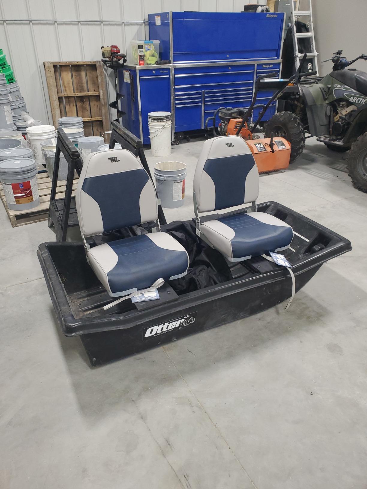 Wise Mid-Back Fishing Boat Seat with Logo customer photo 2