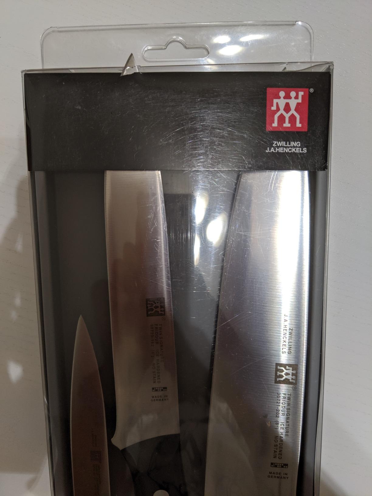 ZWILLING Twin Signature 3 pc Kitchen Knife Set Made in Germany customer photo 1