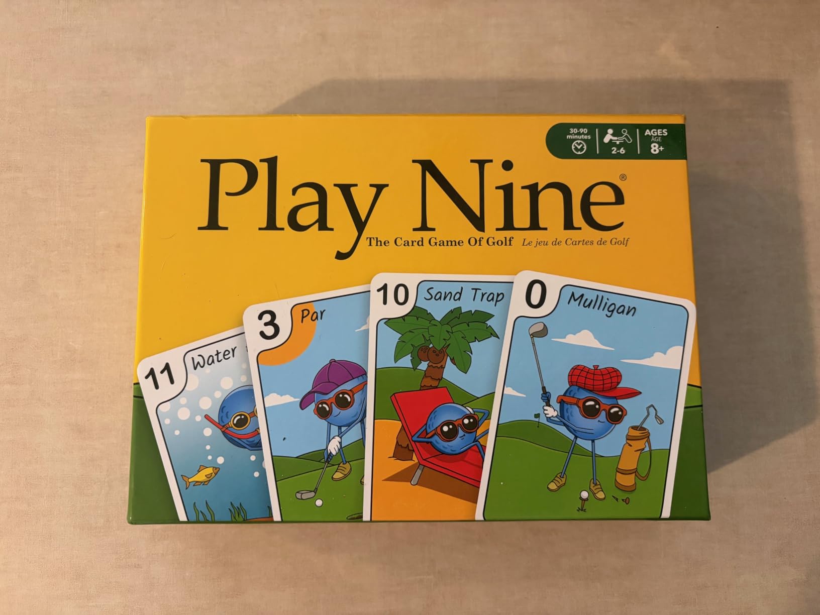 Play Nine The Card Game of Golf, Ages 8 and Up, Couples Date Night Gift, Game Night Favorite, 15 Min Gameplay, Family Friendly Card Game for Kids, Teens & Adults, Great Golf Gift customer photo 1