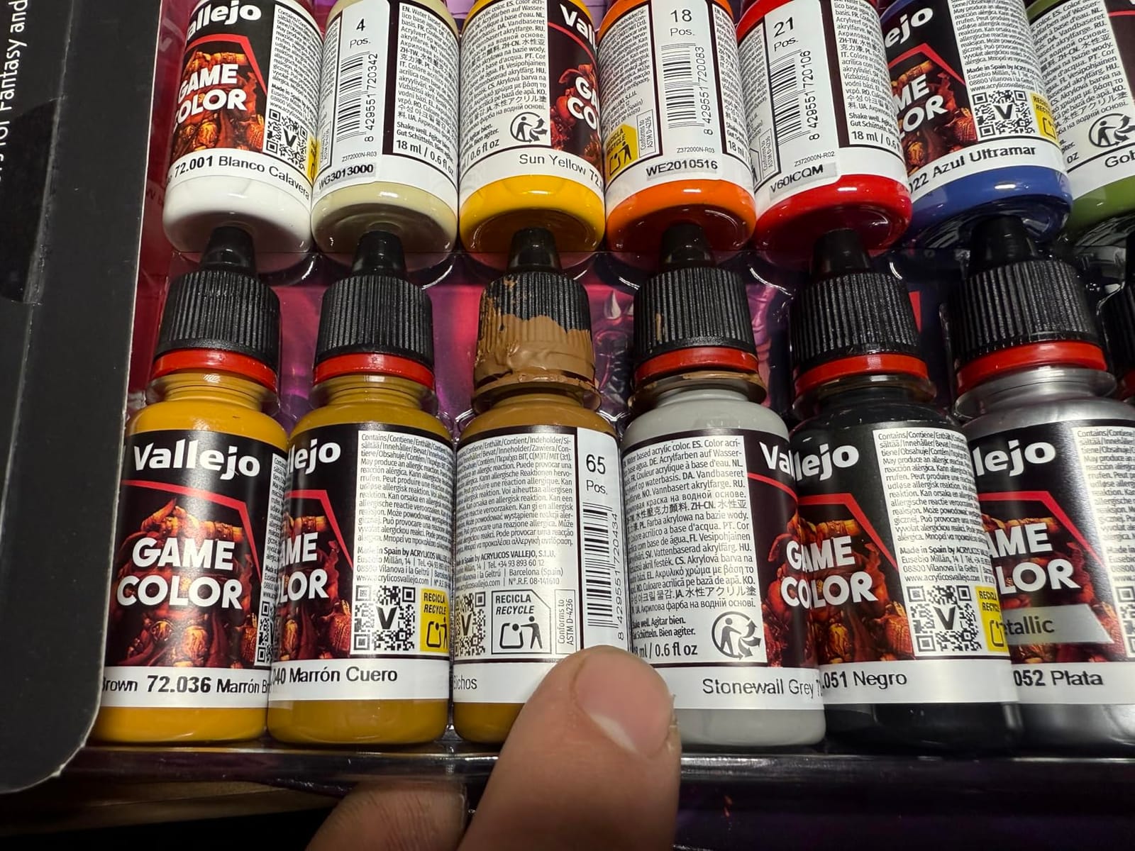 Vallejo - Game Color Introduction Set, 16 Bottles x 0.60 fl oz customer photo 1
